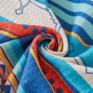 Blue Mediterranean Couch & Sofa Cover - Collisel