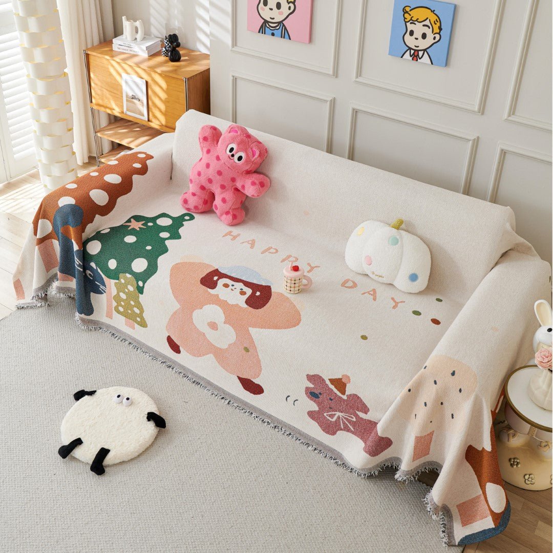 Collisel Cartoon Couch & Sofa Cover - Collisel