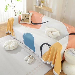 Color Block Couch & Sofa Cover - Collisel