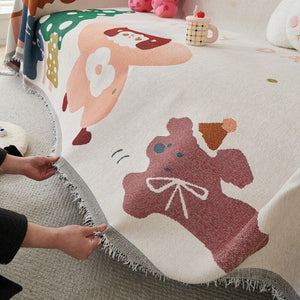 Happy Girl Couch & Sofa Cover - Collisel