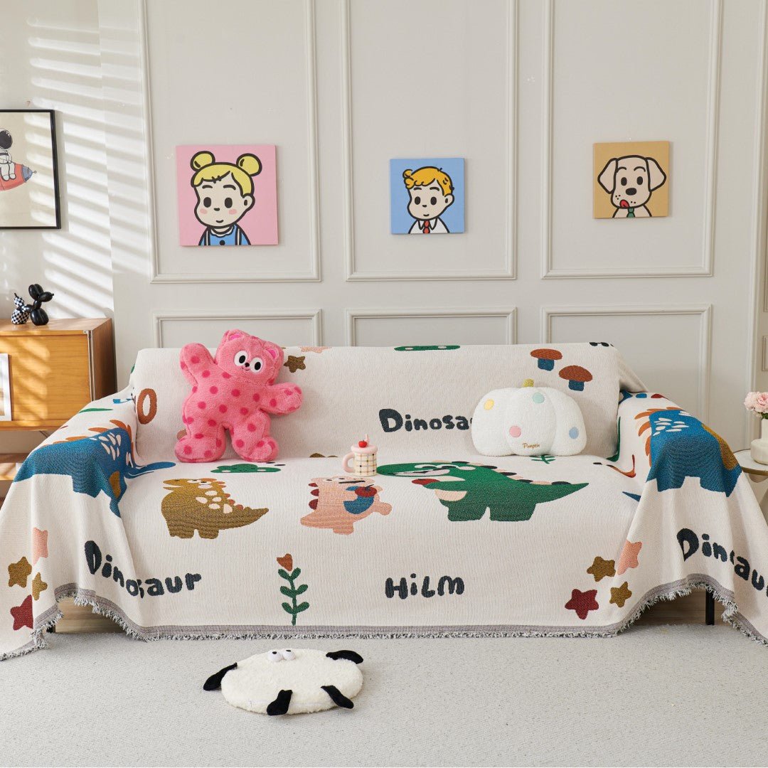 Little Dinosaur Couch & Sofa Cover - Collisel