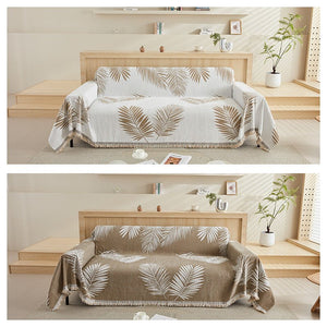 Palm Leaves Couch & Sofa Cover - Collisel