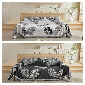 Palm Leaves Couch & Sofa Cover - Collisel