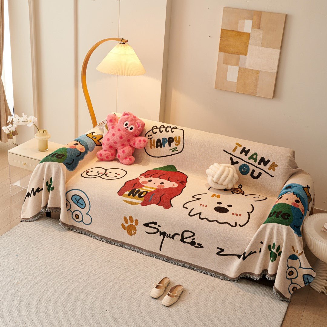 Collisel Cartoon Couch & Sofa Cover - Collisel