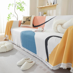 Color Block Couch & Sofa Cover - Collisel