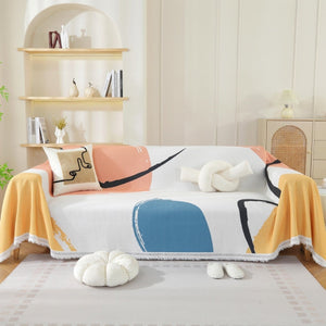 Color Block Couch & Sofa Cover - Collisel