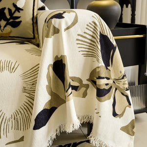 Falling Flowers Couch & Sofa Cover - Collisel