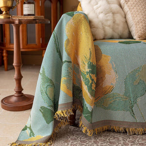 Gilded Poppy Couch & Sofa Cover - Collisel