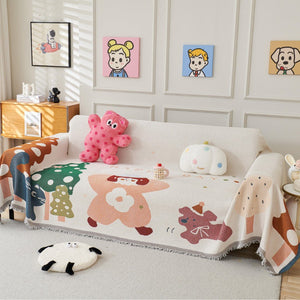 Happy Girl Couch & Sofa Cover - Collisel