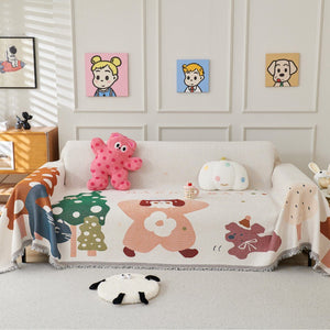 Happy Girl Couch & Sofa Cover - Collisel