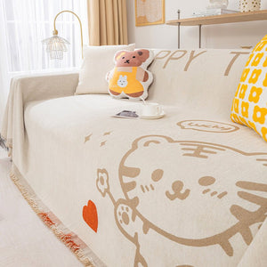 Happy Tiger Couch & Sofa Cover - Collisel