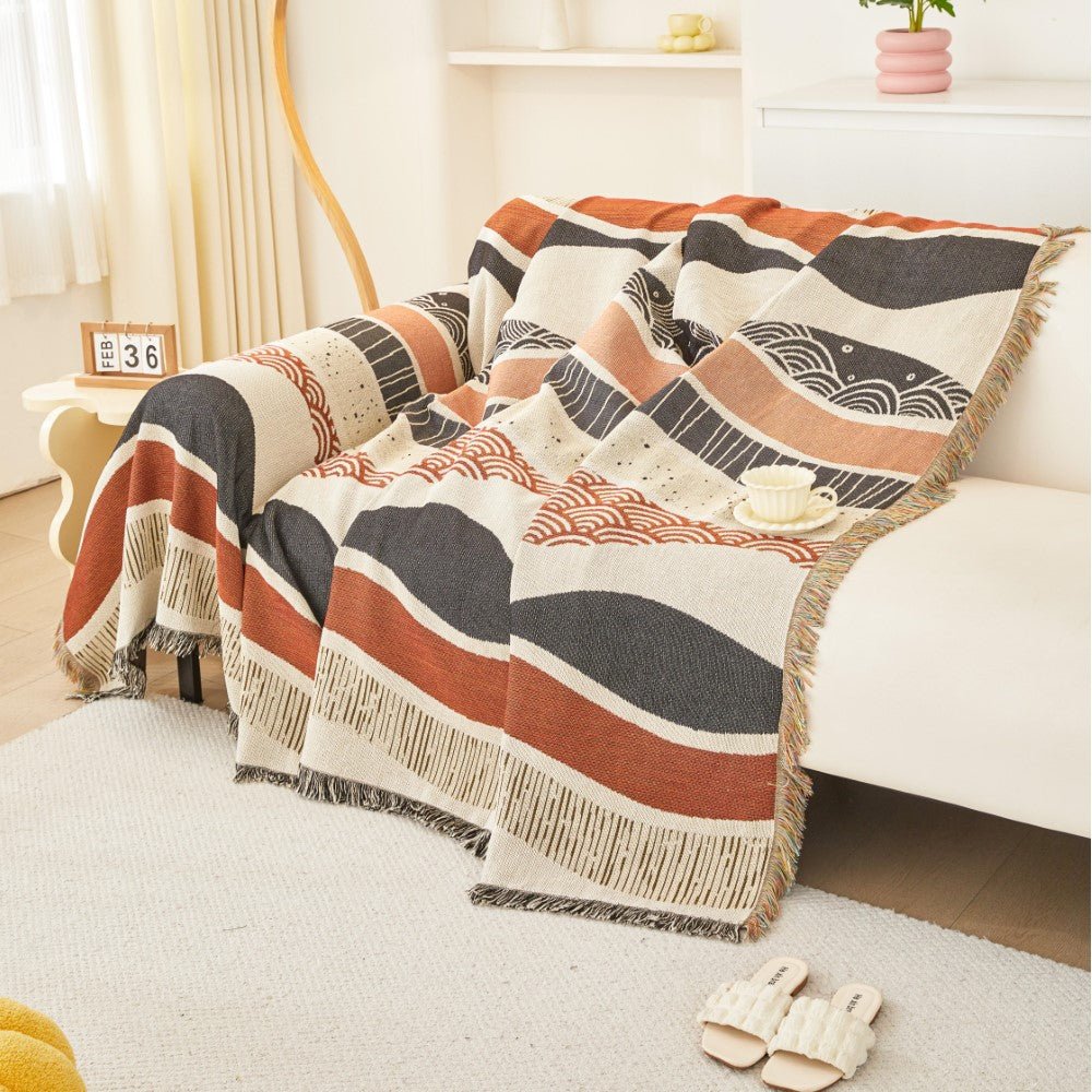 Japanese Ripple Couch & Sofa Cover - Collisel