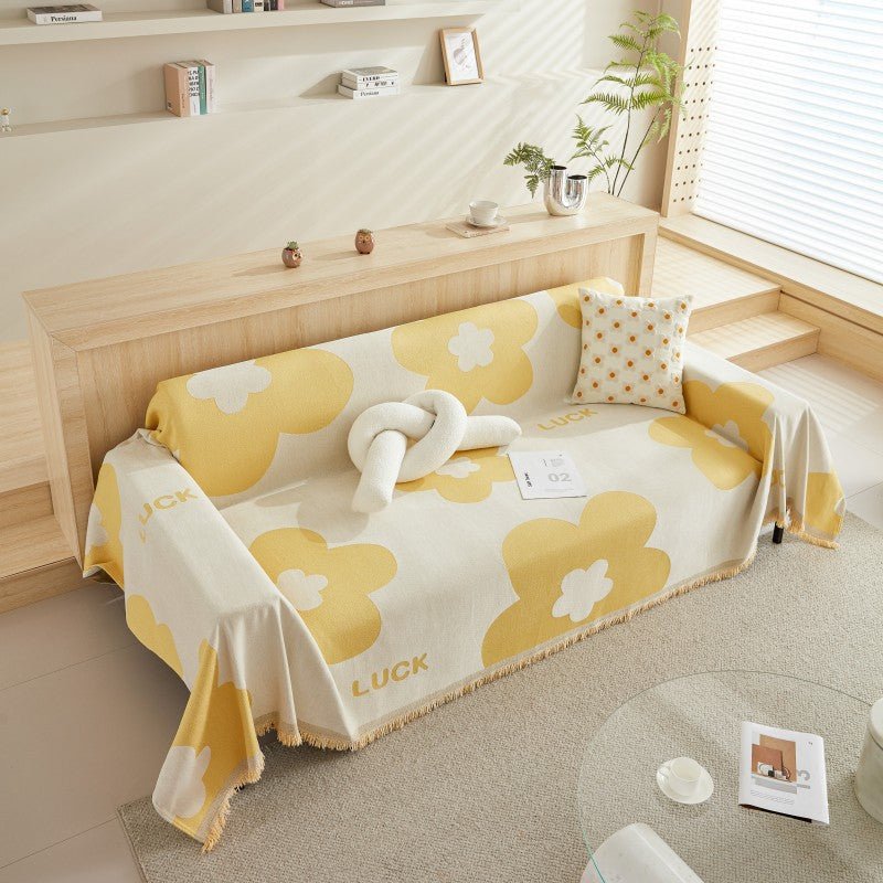 Luck Flower Couch & Sofa Cover - Collisel