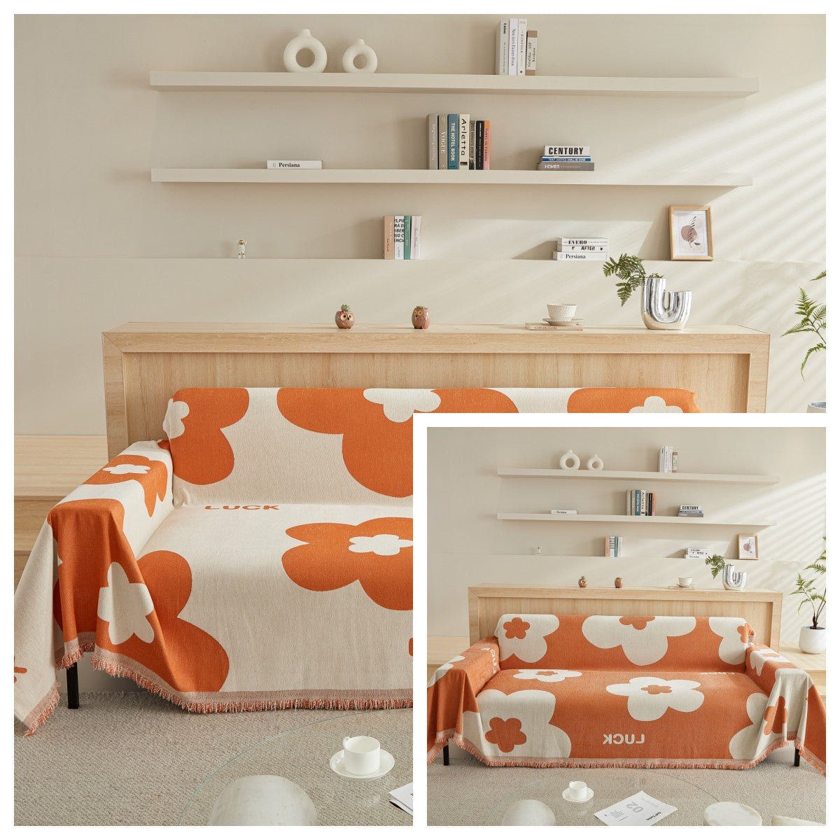 Luck Flower Couch & Sofa Cover - Collisel