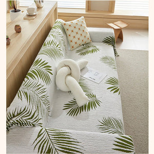 Palm Leaves Couch & Sofa Cover - Collisel