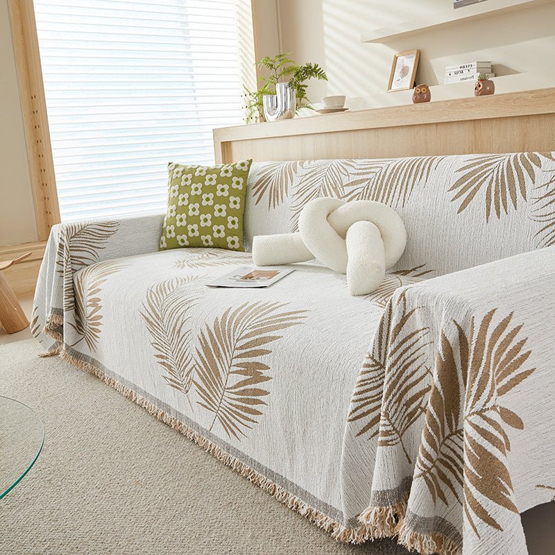 Palm Leaves Couch & Sofa Cover - Collisel